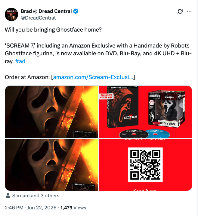 Dread Central - X Post
